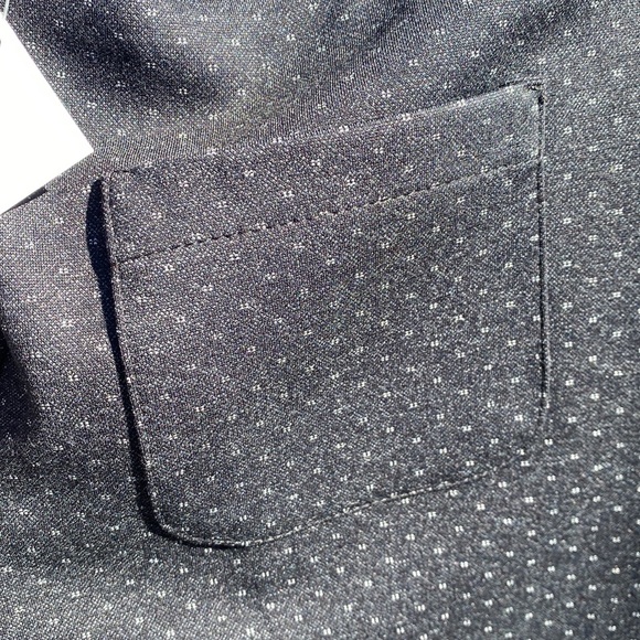 Made in Italy Flared Leg Trousers Front Small Pockets in Stretchy Fabric - EU 42 - Picture 7 of 10